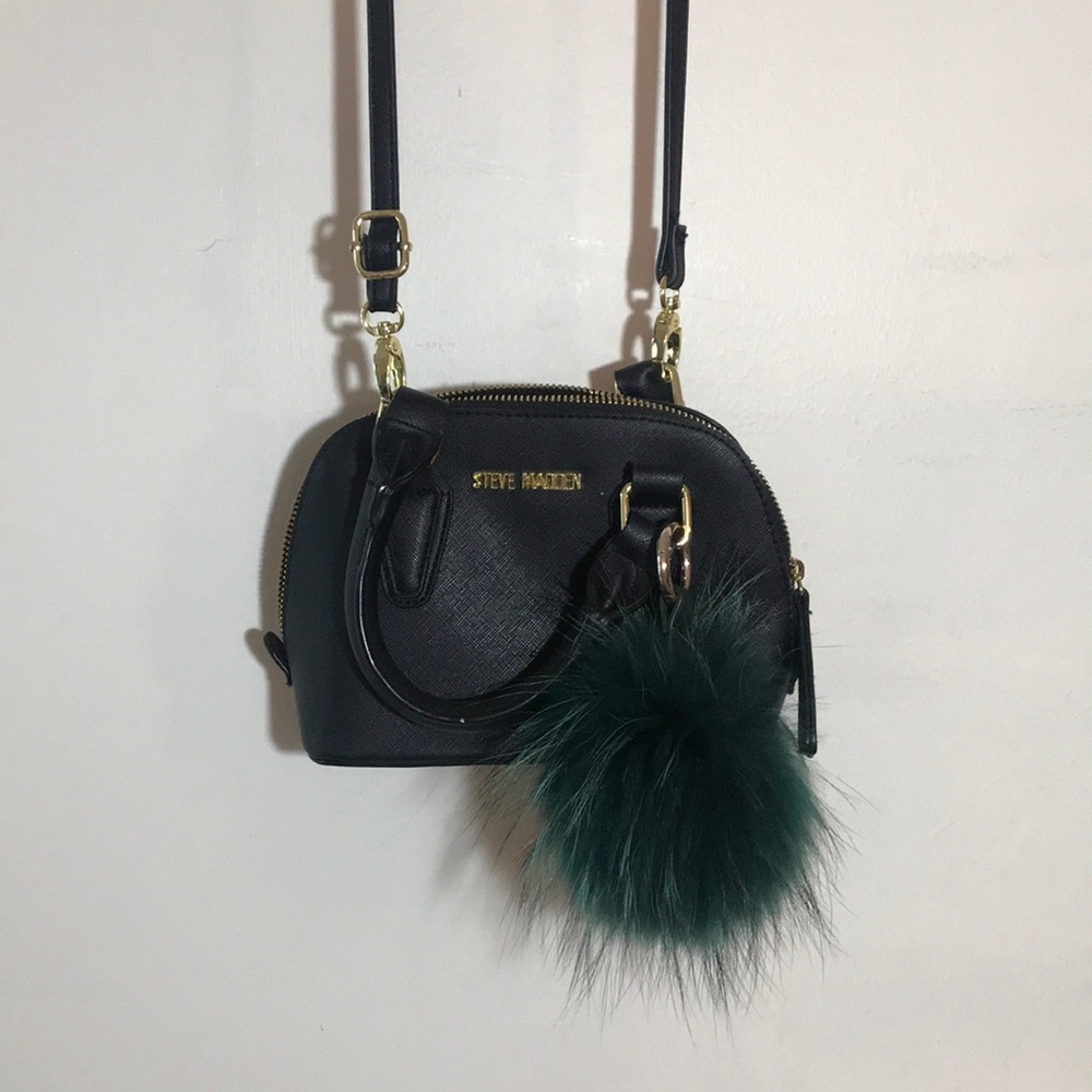 Steve Madden leather crossbody rack